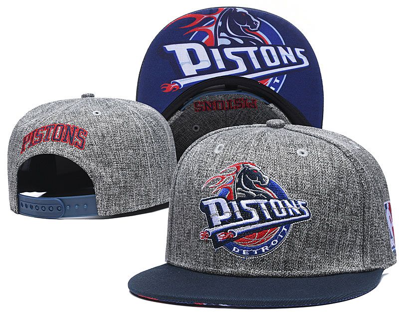 2020 NBA Detroit Pistons Hat 20201194->nba hats->Sports Caps